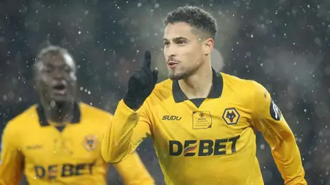 Joao Gomes scores for Wolves