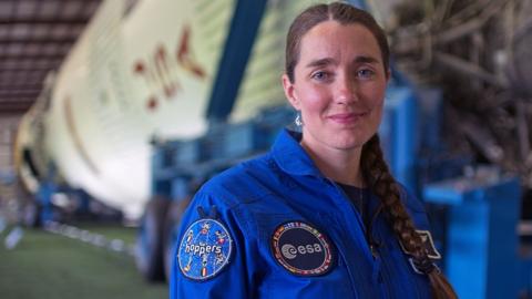 Rosemary Coogan pictured at Johnson Space Centre