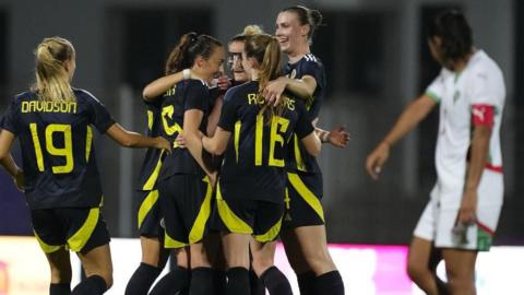 Scotland celebrate