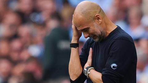 Manchester City manager Pep Guardiola