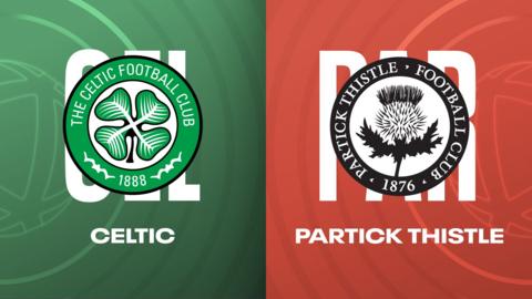Celtic and Partick Thistle badges