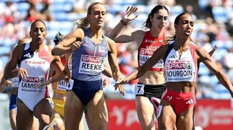 Jemma Reekie in action
