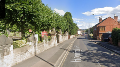 Horninglow Road North in Burton-upon-Trent