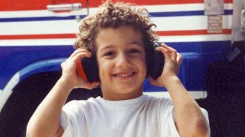 A young Daniel Ricciardo