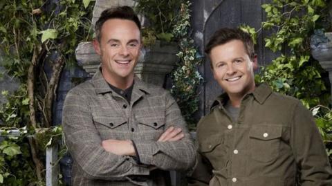 Ant and Dec at Gwrych Castle