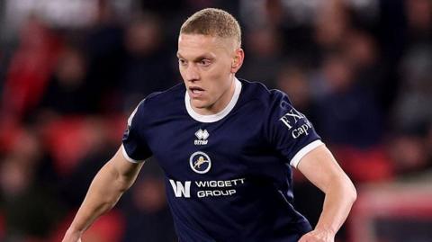 Casper De Norre in action for Millwall