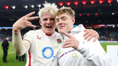 Henry Pollock and Fin Smith