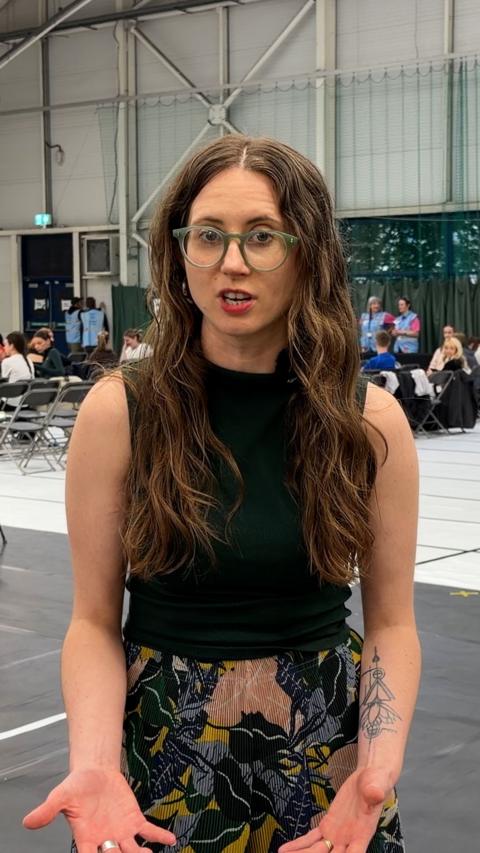 Roxana Cole, the director of the Opening Ceremony at the Glasgow Commonwealth Games