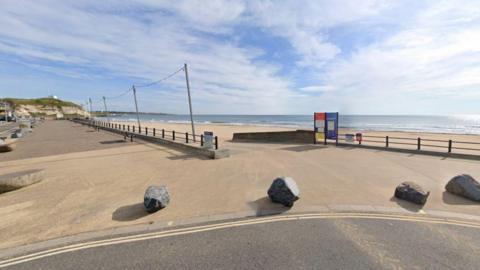 Marine Walk overlooks Roker beach in Sunderland