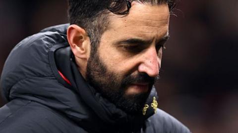 Manchester United manager Ruben Amorim