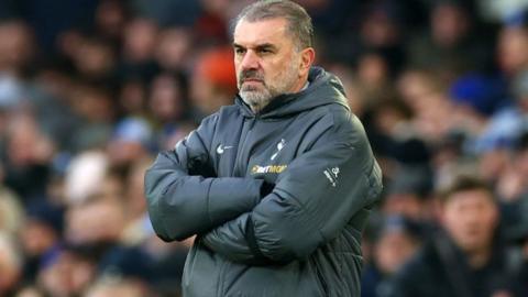 Tottenham manager Ange Postecoglou