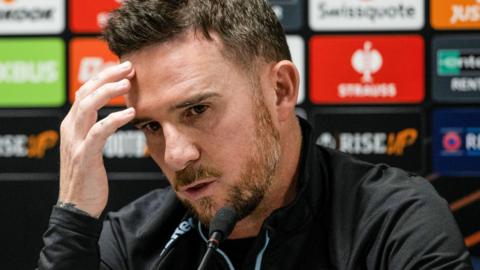 Rangers interim head coach Barry Ferguson