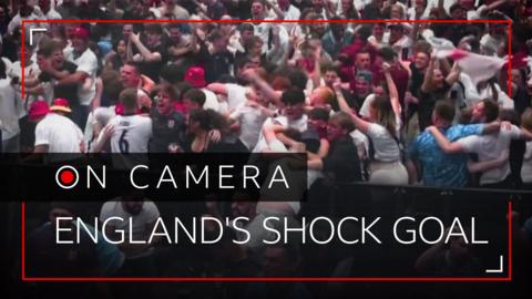 On Camera: England's Shock Goal