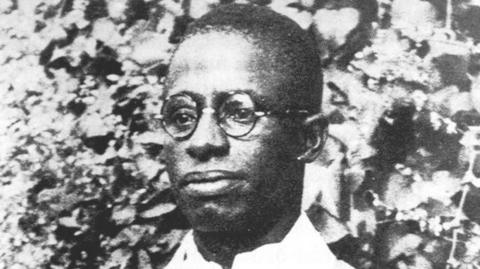 An undated file portrait shows Father Cyprian Michael Iwene Tansi, a cystercian priest who died in 1964