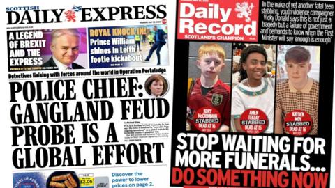 Scotland's papers: 22 May