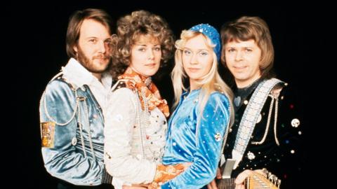 Abba, L-R: Benny Andersson, Anni- Frid Lyngstad, Agnetha Fältskog, Bjorn Ulvaeus