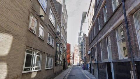 Temple Street in Liverpool city centre