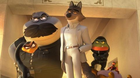 Characters from The Bad Guys 2. 