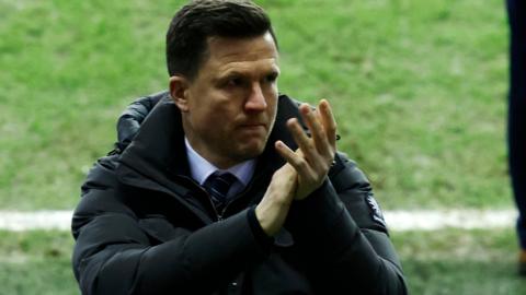 Gary Caldwell claps