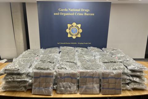 Bags of cannabis and cannabis resin seized by gardaí