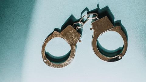 File photo of handcuffs