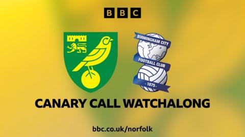 Norwich v Birmingham graphic