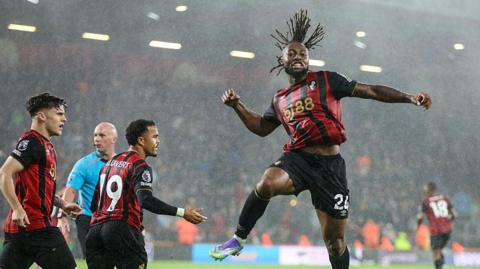 Antoine Semenyo scores for Bournemouth