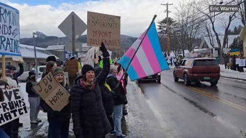 vermont protesters