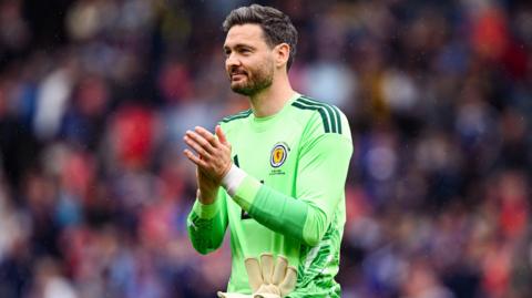 Scotland goalkeeper Craig Gordon