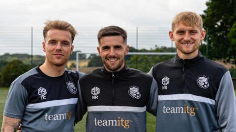 Tom Conlon, Nick Ridgway and Nathan Smith