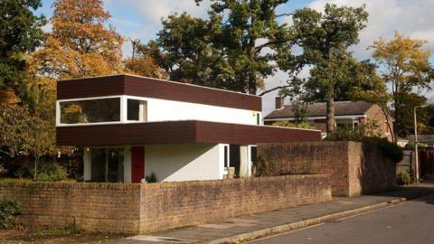 71 Whitney Drive, as seen from the road