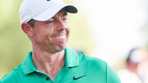 Rory McIlroy playing in Dubai