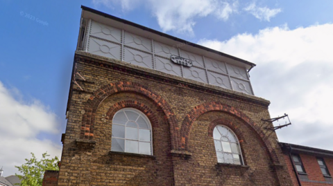 A google maps view of a building with Early Colne Heritage Museum written on a small sign on the front