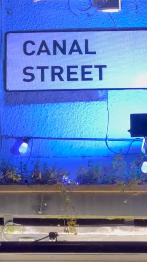 Sign for Canal Street