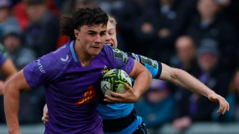 Kane James in action