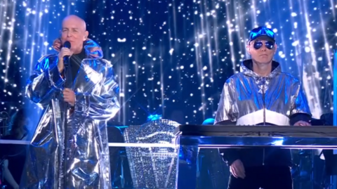 Pet Shop Boys on stage