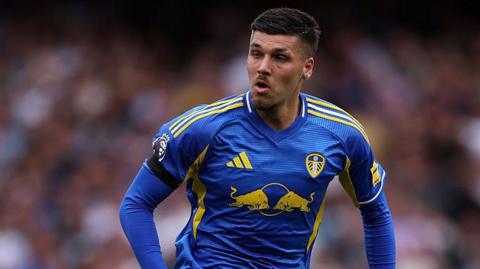 Joel Piroe against Arsenal