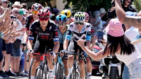 Matteo Trentin during stage 16 of the 2025 Tour de France