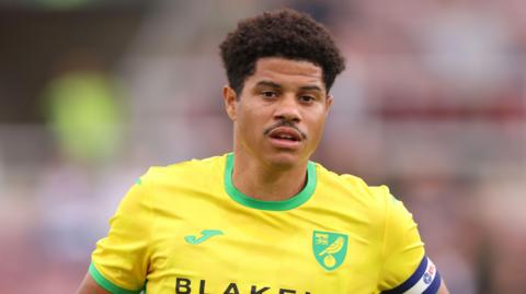 Gabriel Sara playing for Norwich