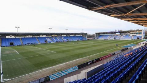 Shrewsbury Town's Croud Meadow stadium