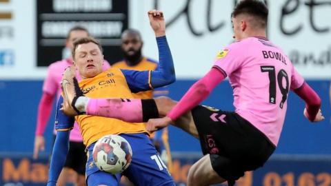 Mansfield and Northampton were meeting for the first time since the Stags beat the Cobblers in last season's play-offs