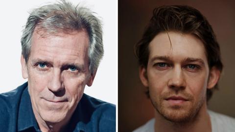 Hugh Laurie and Joe Alwyn