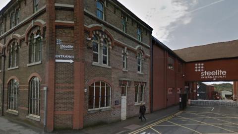 The company's premises in Stoke-on-Trent