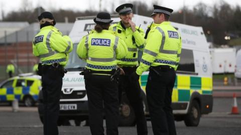 Police Scotland officers