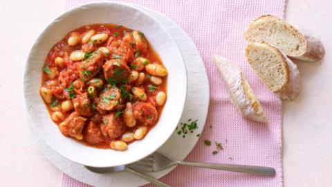 Chorizo and bean stew