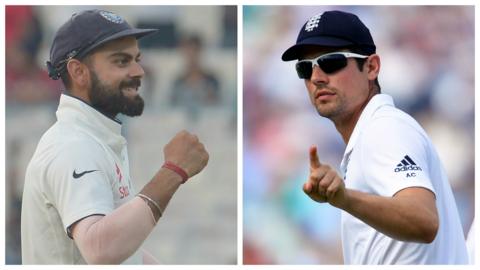 Virat Kohli & Alastair Cook