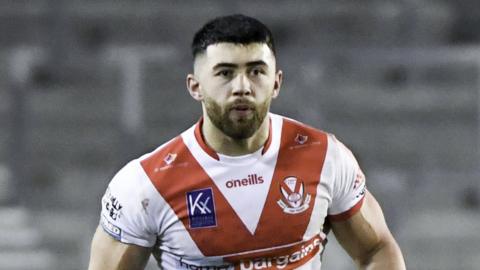 Dan Norman playing for St Helens