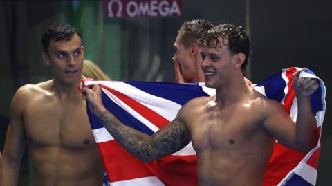 GB swimmers