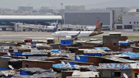 Chhatrapati Shivaji International airport in Mumbai,