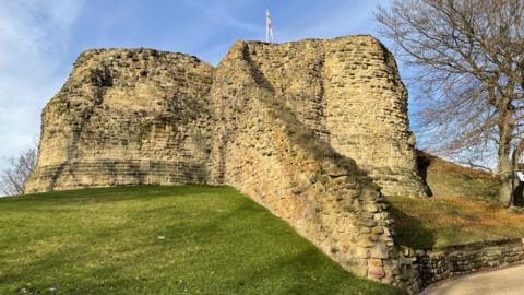 Pontefract Castle ruins